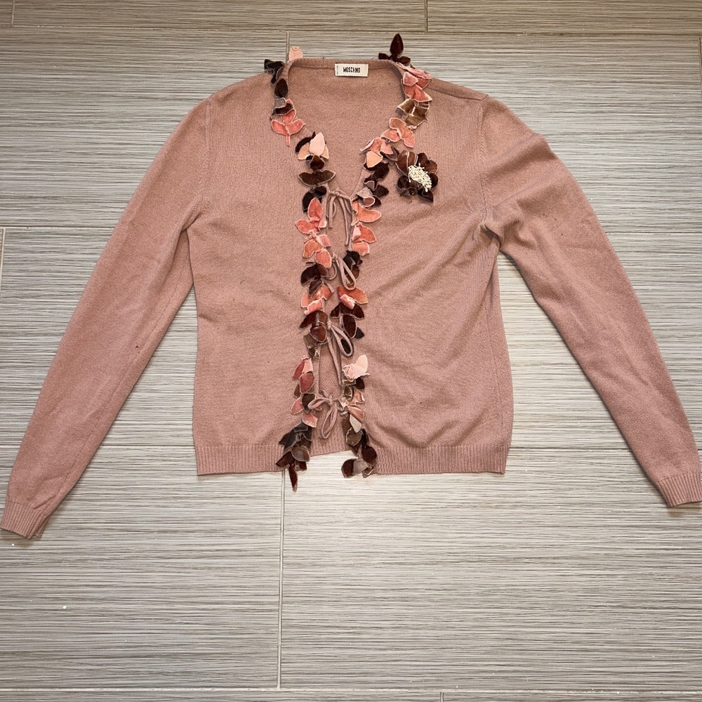 Vintage Moschino cardigan